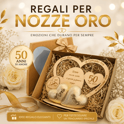 regali nozze d'oro